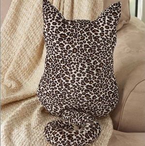 Leopard Cat Pillow